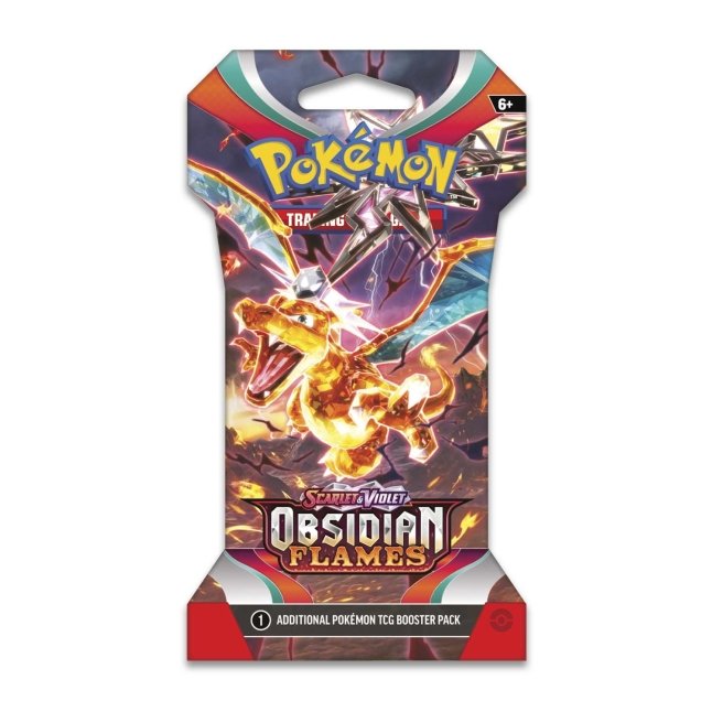Obsidian Flames Sleeved Booster Packs (5 pack)
