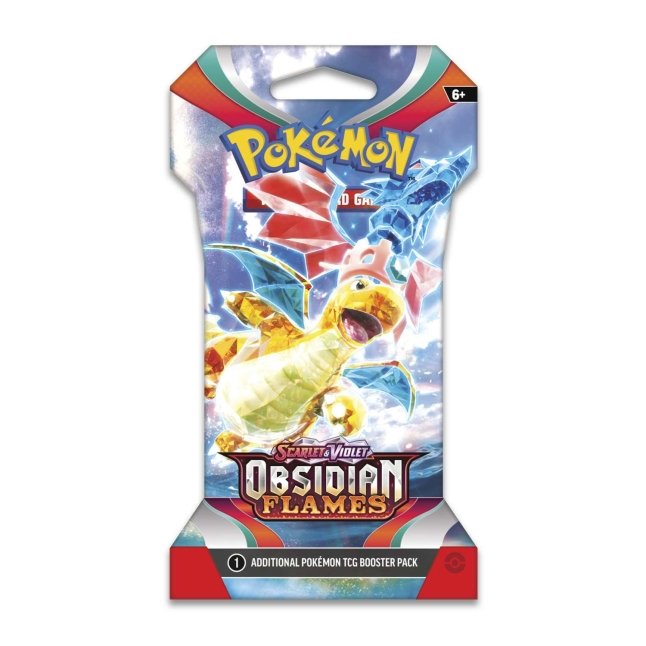Obsidian Flames Sleeved Booster Packs (5 pack)