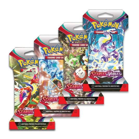 Scarlet & Violet Sleeved Booster Packs (5 pack)